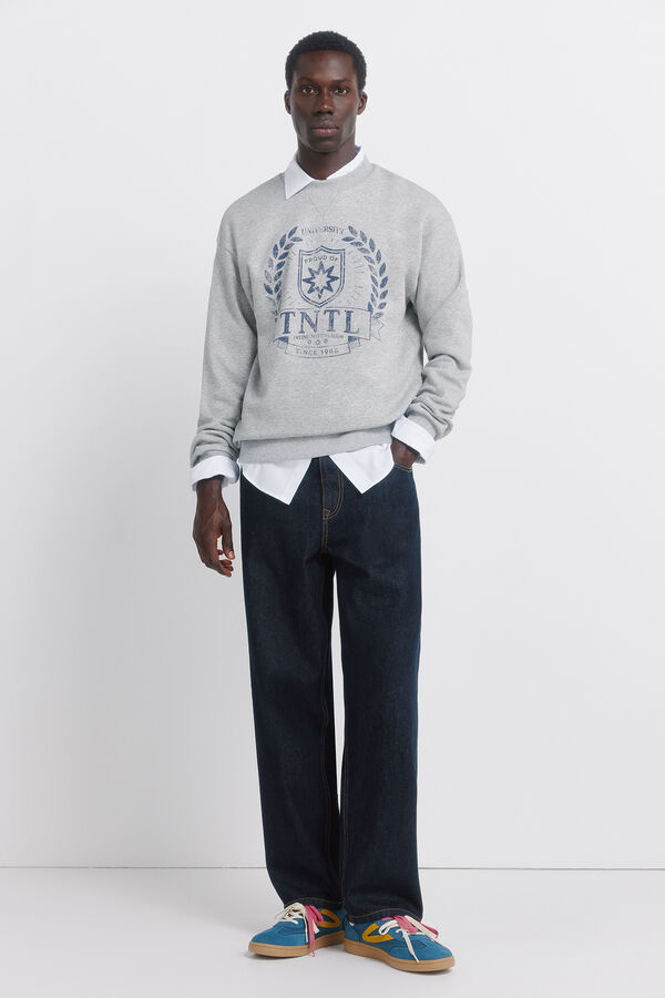 Springfield Crest sweatshirt grey