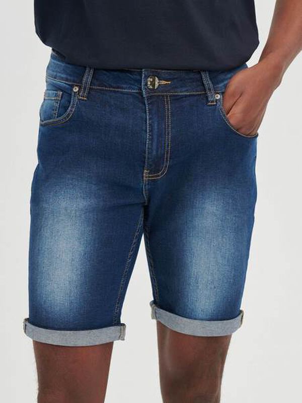 Springfield Bermuda Jeans Skinny azul