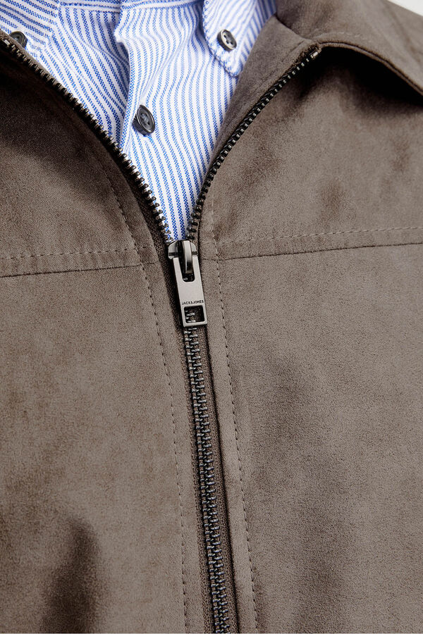 Jack & Jones Suede jacket grey