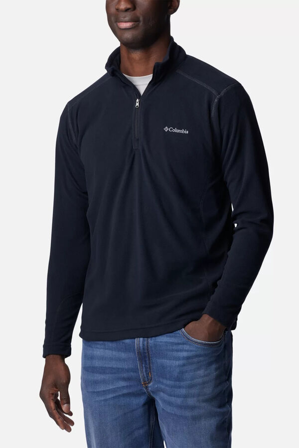 Columbia Forro polar con media cremallera Klamath Range™ II de Columbia para hombre negro
