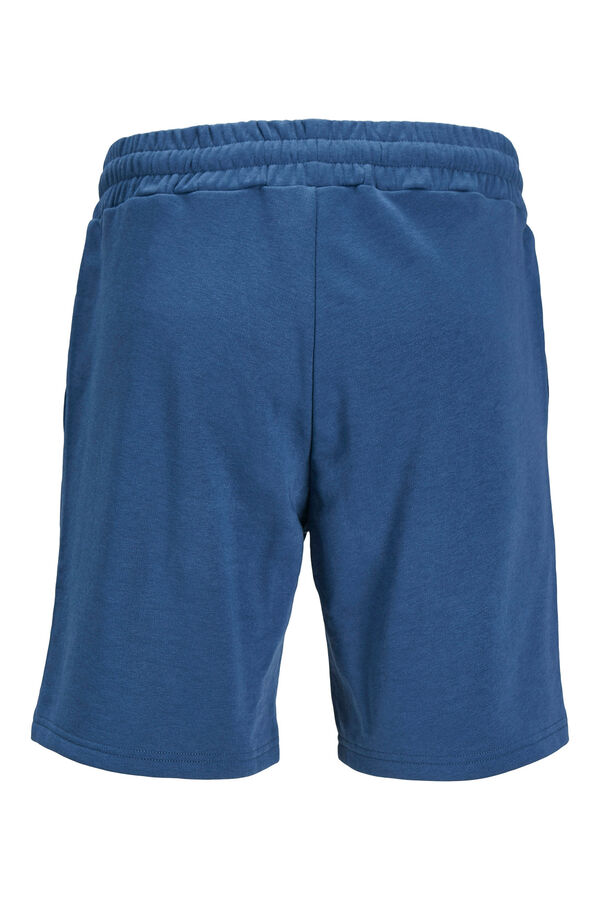 Springfield Pantalón corto jogger azul medio