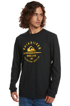 Springfield Mw Surf Lockup - Langarm-T-Shirt für Herren schwarz
