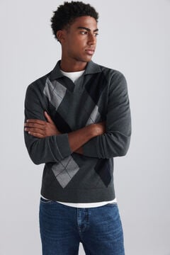 Springfield Jersey cuello resort rombos