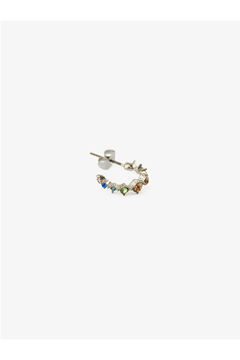 Springfield Multicoloured hoop earrings szürke