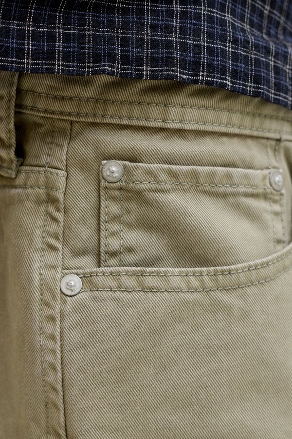 Jack & Jones Loose cotton Bermuda shorts nude