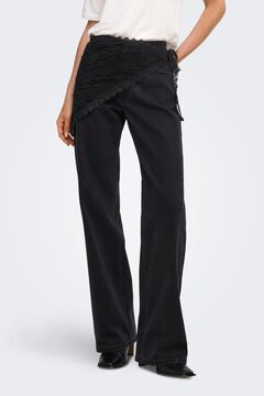 Only Jeans wide con pa&ntilde;uelo