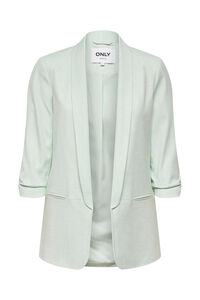 Only Blazer abierta manga remangada