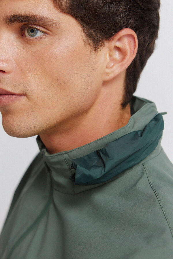 Springfield Casaco t&eacute;cnico verde