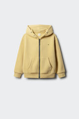 Springfield Kids Boy's open hood sweatshirt yellow