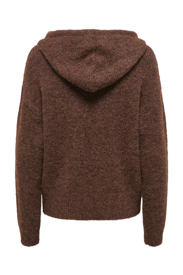 Only Sweatshirt de malha castanho