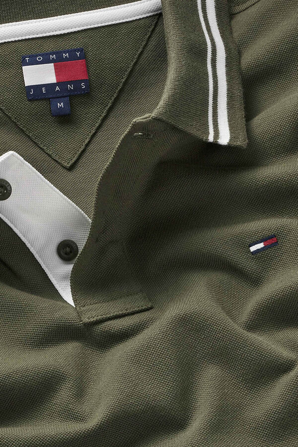 Tommy Jeans Regular fit polo shirt printed