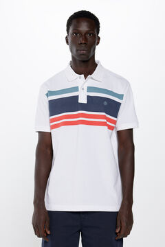 Springfield Polo majica od pikea standardnog kroja mediteranskoplava