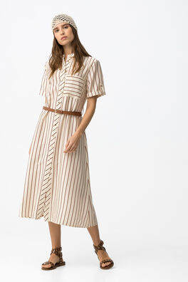 Vestido con rayas