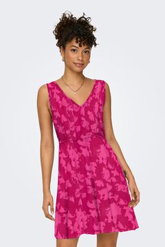 Only Vestido curto de al&ccedil;as