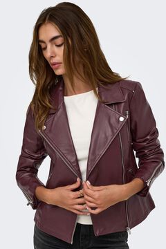 Only Chaqueta biker piel vegana