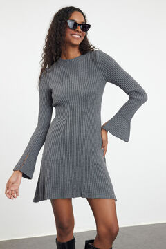 Trendyol Vestido mini de punto ajustado