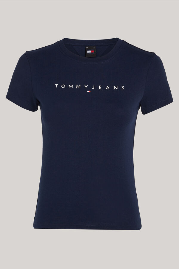 Springfield T-shirt de mulher Tommy Jeans marinho