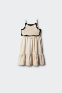 Springfield Kids Vestido de crochet para menina