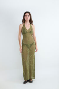 Balmohk Vestido largo flores