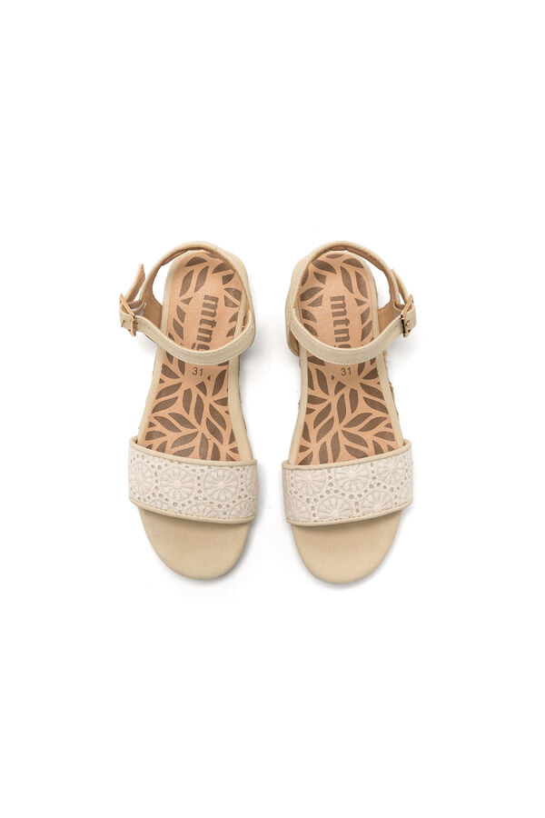 MTNG Wedge sandal brown