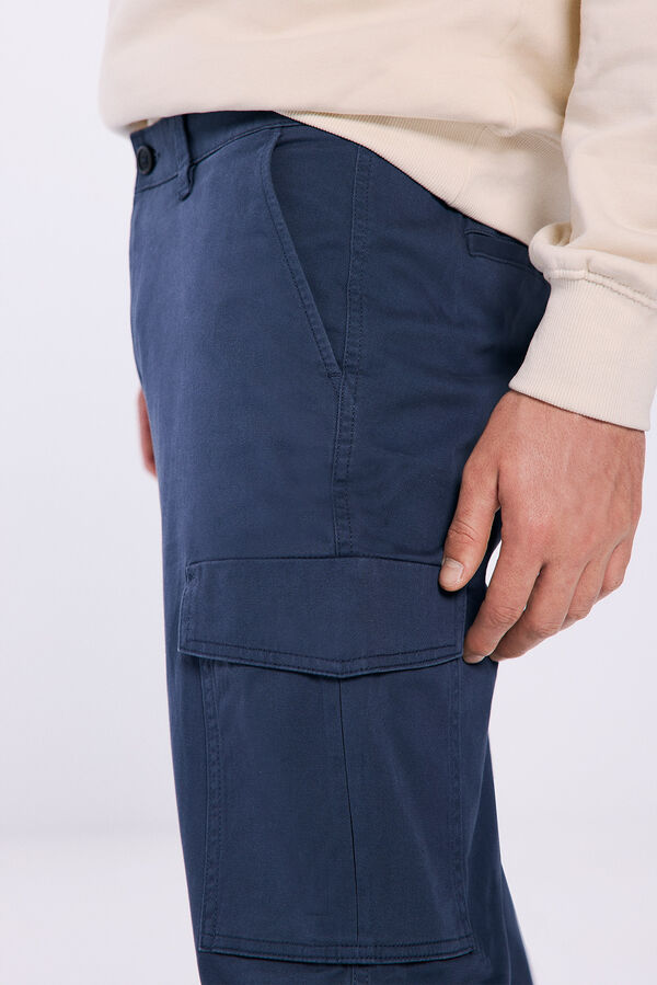 Springfield Cargo trousers indigo blue
