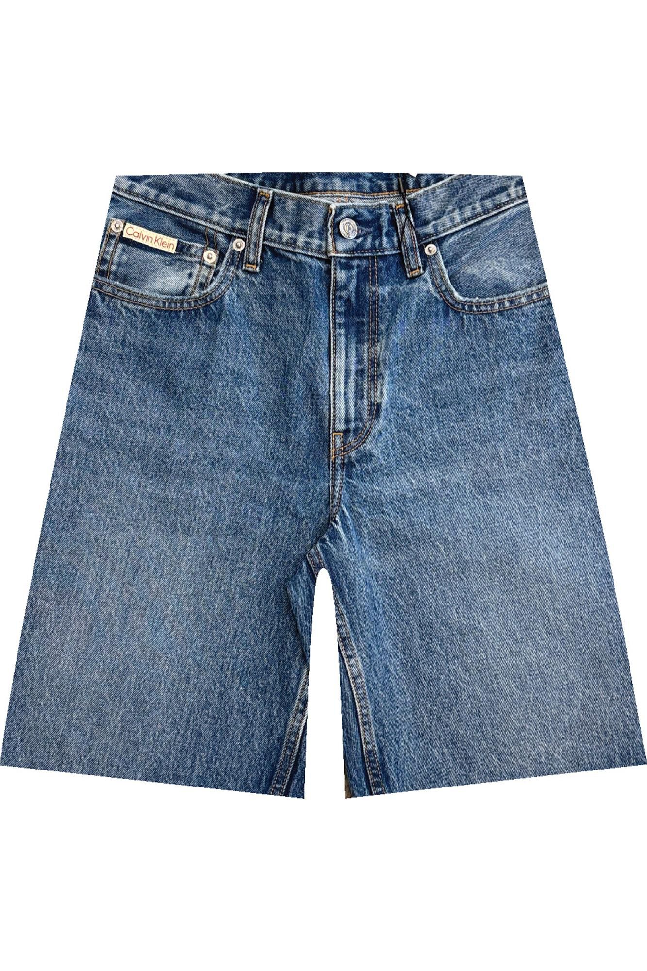 Calvin Klein Jeans curtos cintura alta
