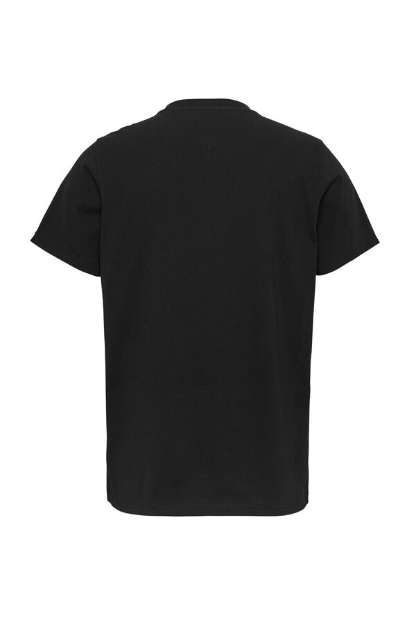 Springfield T-shirt de homem Tommy Jeans preto