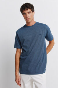 Springfield Basic micro-striped T-shirt