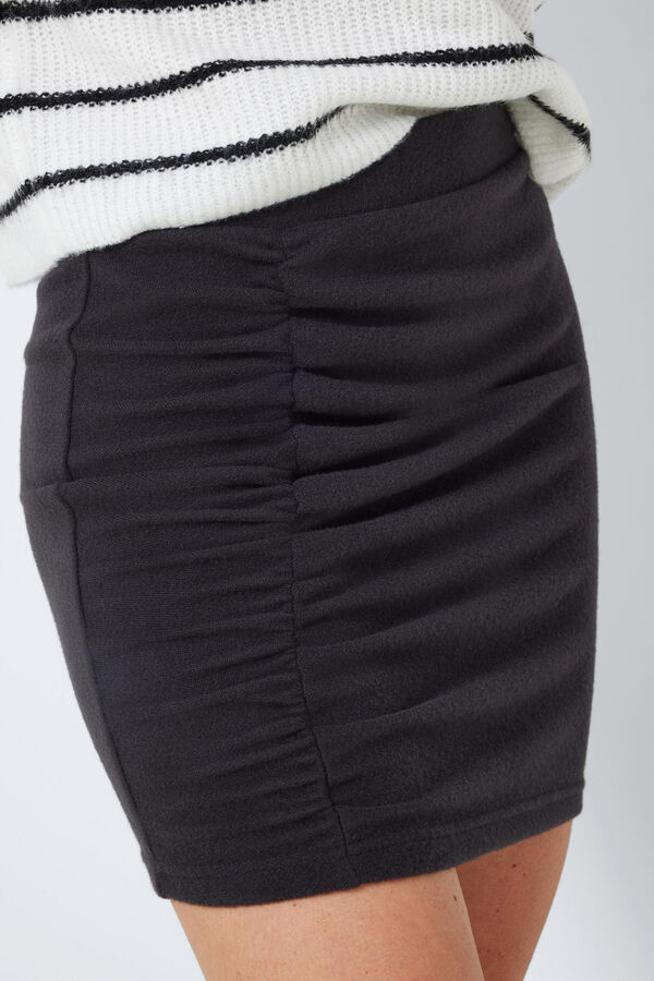 Springfield Pleated skirt gris
