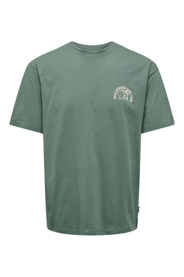 Springfield Short sleeve T-shirt zelena