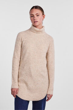 Pieces Jersey largo cuello vuelto