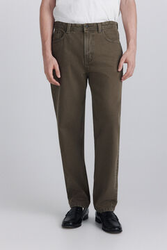 Springfield Light wash wide leg jeans