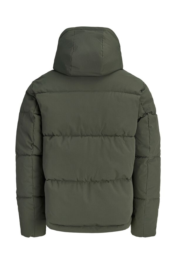 Jack & Jones Puffer jacket with hood green