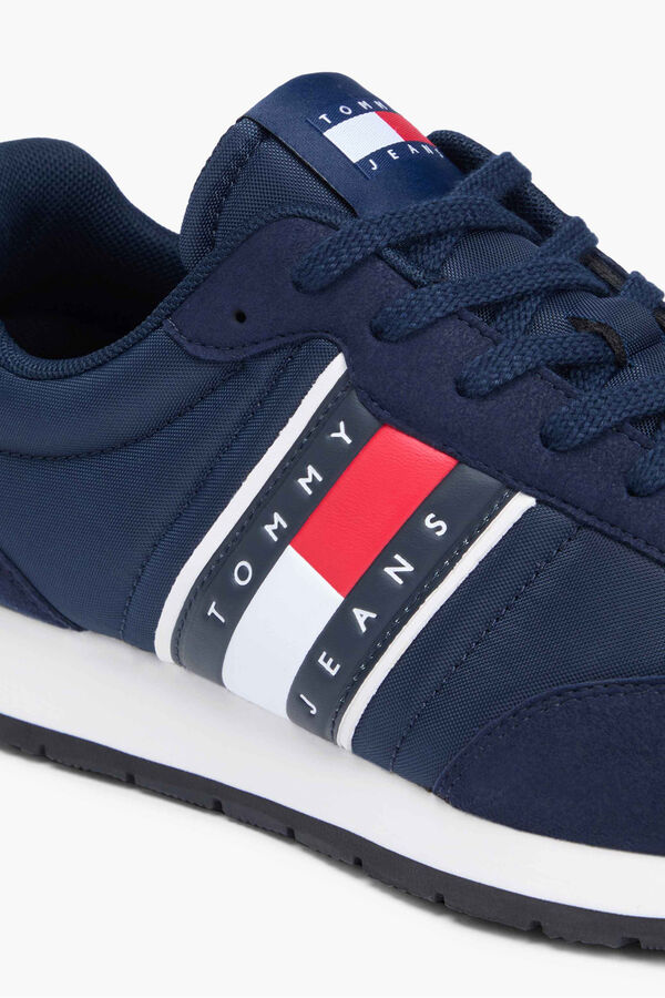 Tommy Jeans Tommy Jeans runner sneakers with side flag Plava