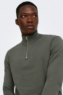 Only & Sons Jersey cuello alto y cremallera