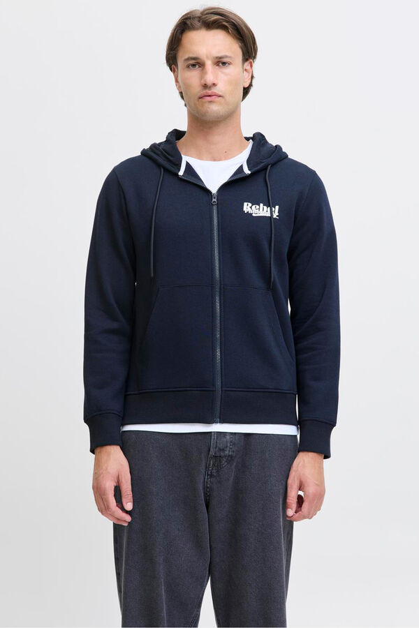 JJ REBEL Sudadera regular fit azul