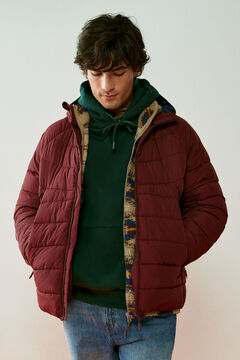 Springfield Padded thermal jacket deep red