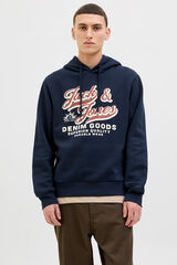 Jack & Jones Sudadera regular fit azul