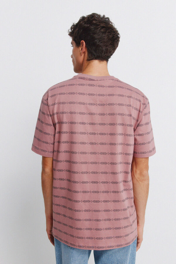 Springfield Aop etno majica Narandžasta