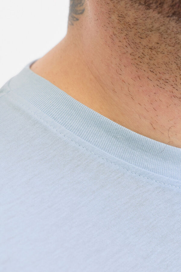 Jack & Jones PLUS Short-sleeved logo T-shirt blue