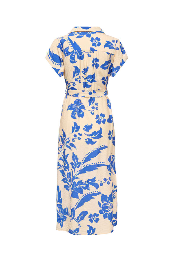 JDY Midi shirt dress white
