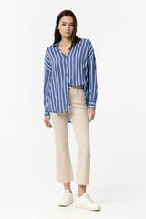 Tiffosi Jeans Megan Cropped Flare beige