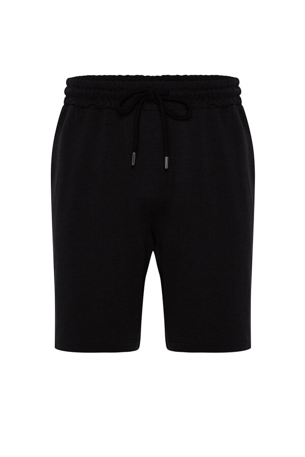 Trendyol Jogger Bermuda shorts black
