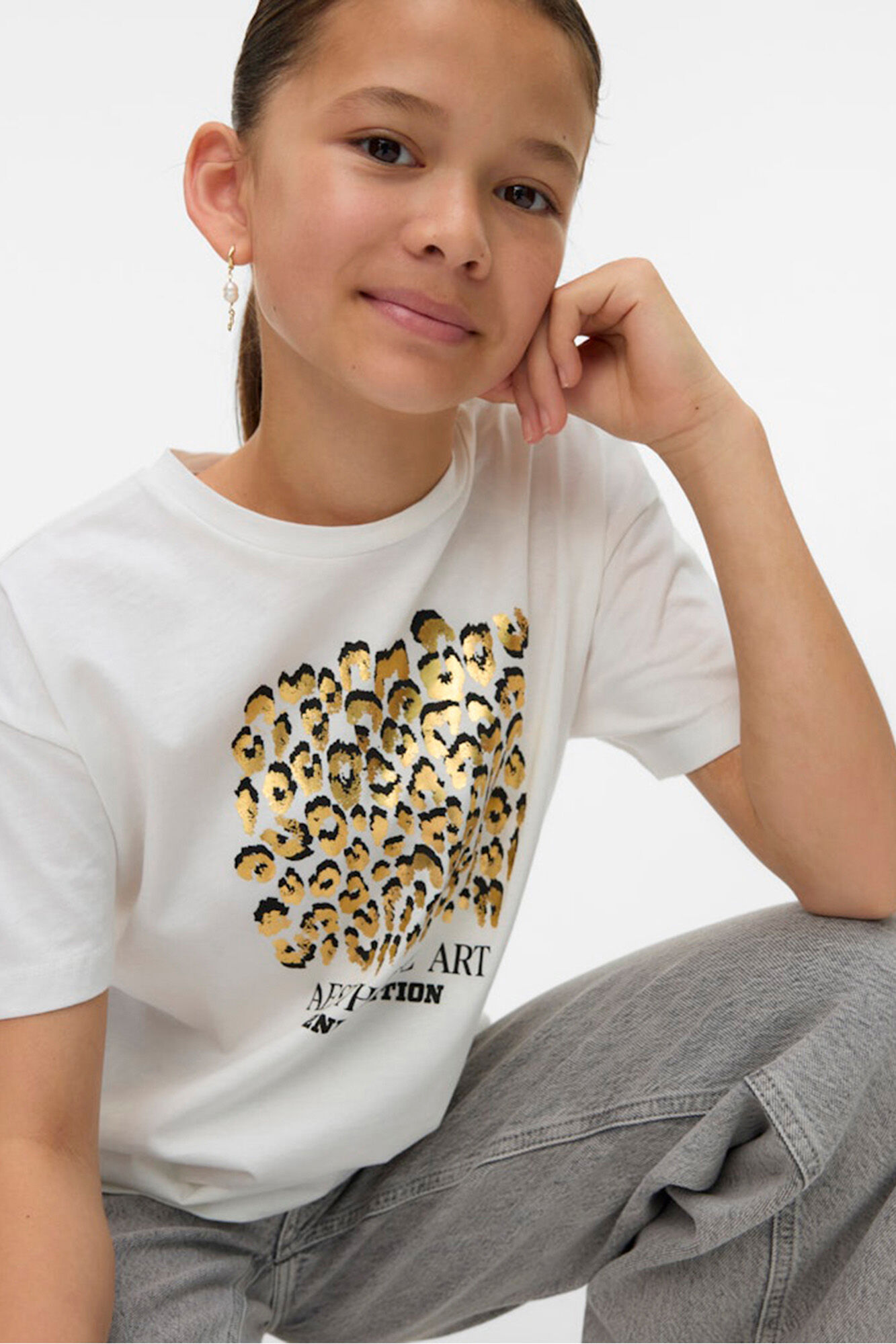 Vero Moda Girl Short-sleeved cotton t-shirt