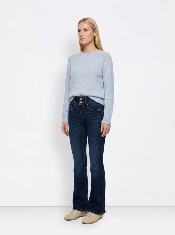 Tiffosi Double-up Bootcut Jeans blue