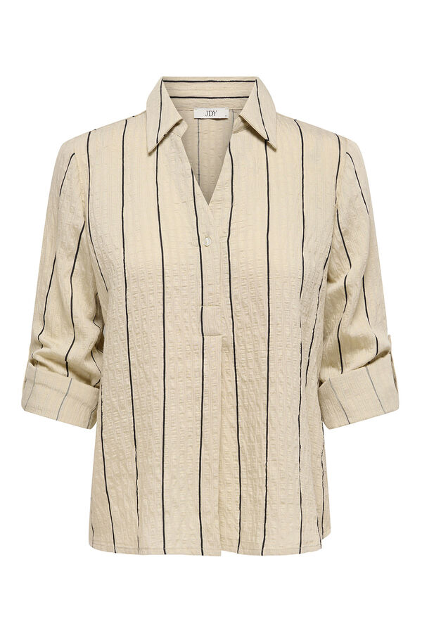 JDY Long sleeve shirt nude