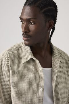 Levi's Camisa crop de manga corta