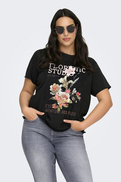 Only Carmakoma T-shirt de manga curta tamanho grande