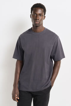 Springfield Textured T-shirt blue