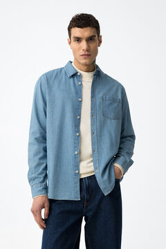 Tiffosi Camisa jeans de corte regular
